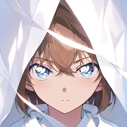 Illustration of Haibara ai, meitantei conan in the style of Mitsuyo (mituyo324)