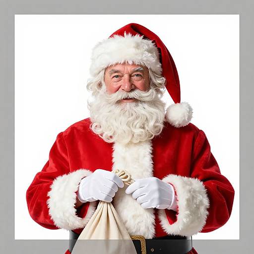 Classic Santa Claus Portrait