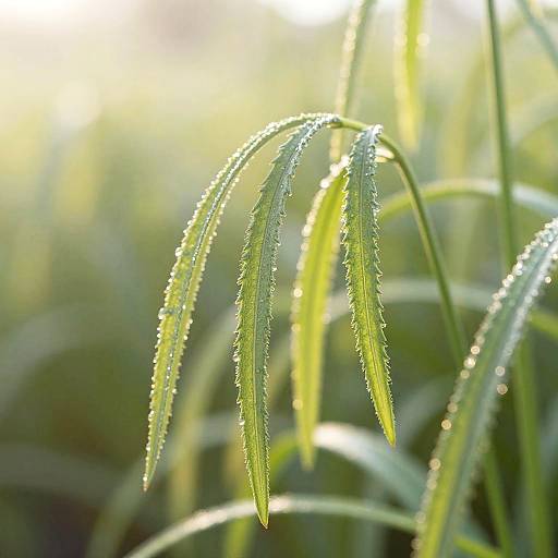 Photorealistic Cauda Plant Close-Up