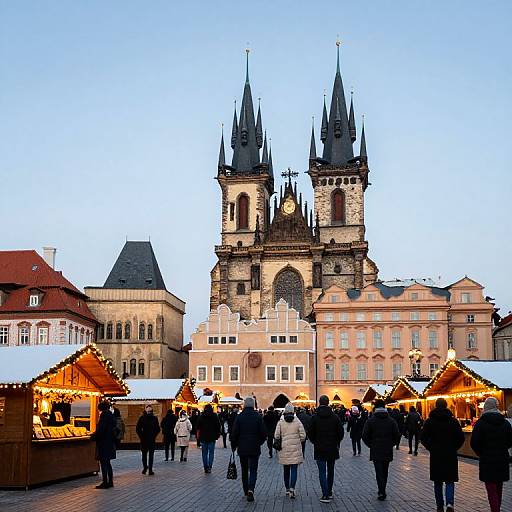 Christmas Market in Old Town Square, Prague