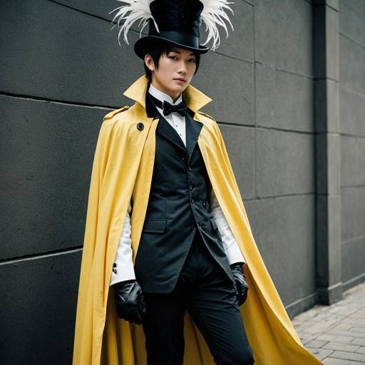 Vintage Mr Compress Cosplay Costume Design