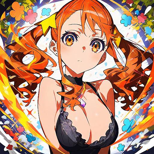 Illustration of Anjou naruko, ano hi mita hana no namae wo bokutachi wa mada shiranai. in the style of Mika pikazo