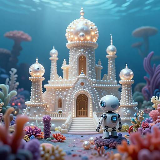 Enchanted Underwater Palace Perspective