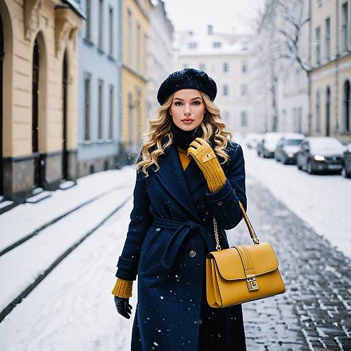 Chic Winter Street Style in Europe