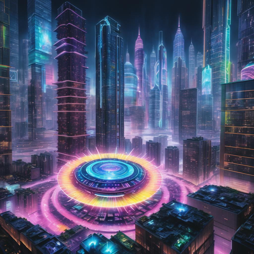 Cybernetic Organism in Neon City