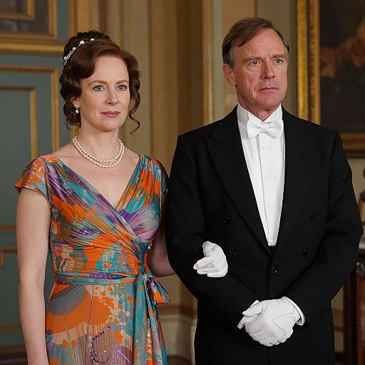Elegantly Dressed Downton Abbey Characters