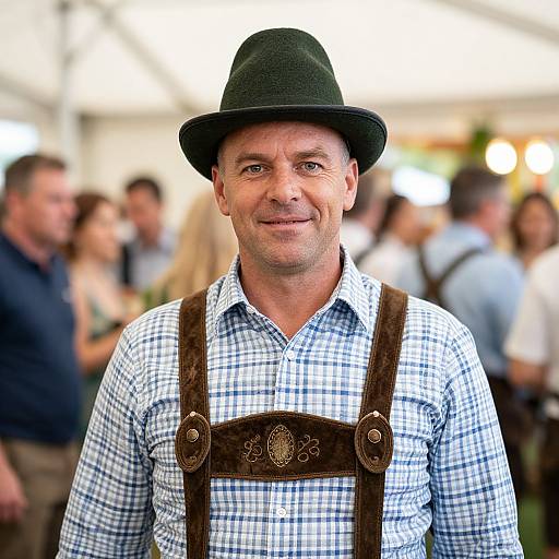 Traditional German Oktoberfest Man Costume