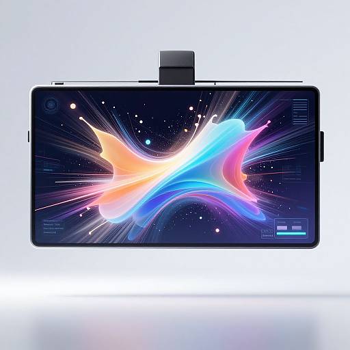 AI Designs Colorful Abstract Shapes