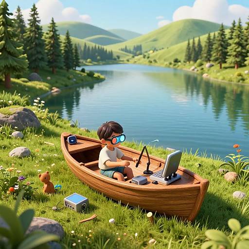 Futuristic Invention by Lakeside Serenity