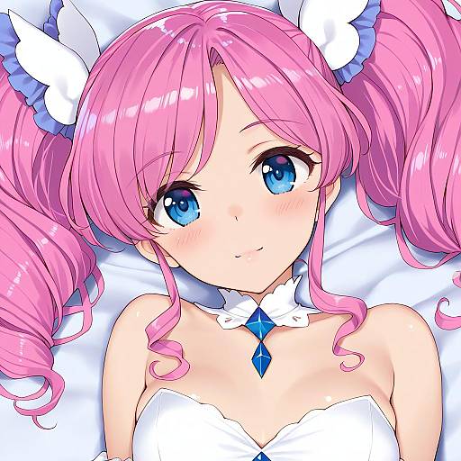 Illustration of Amahane madoka, aikatsu! (series) in the style of Tsurusaki takahiro