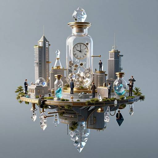 Floating City Trading Time and Memories