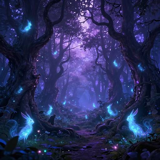 Enchanted Twilight Forest Magic