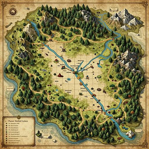 Epic Outdoor DnD 5e Battle Map