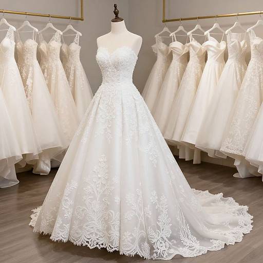 High-Quality Wedding Dress Rental Set