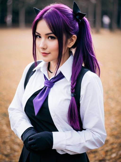 Lifestyle costume photo of Anabel (pokemon). Cosplay clothes
