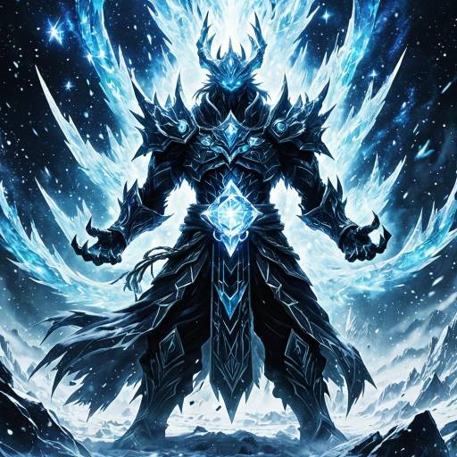 Epic Ice Elemental Summon in Battle