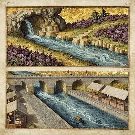 Illuminated River: Source to Engineered Quay