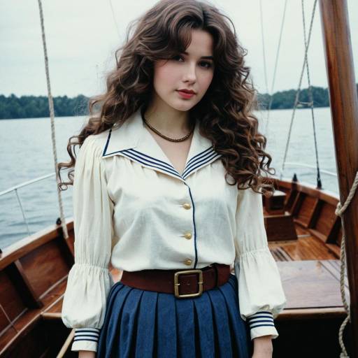 Vintage Nautical Christina Cosplay Look