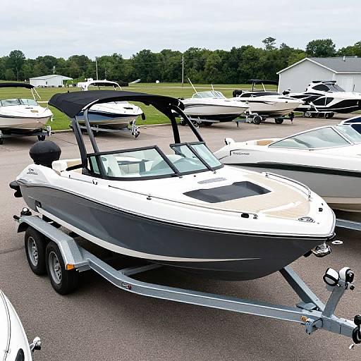 2017 Bayliner 195 Deck Boat Parking