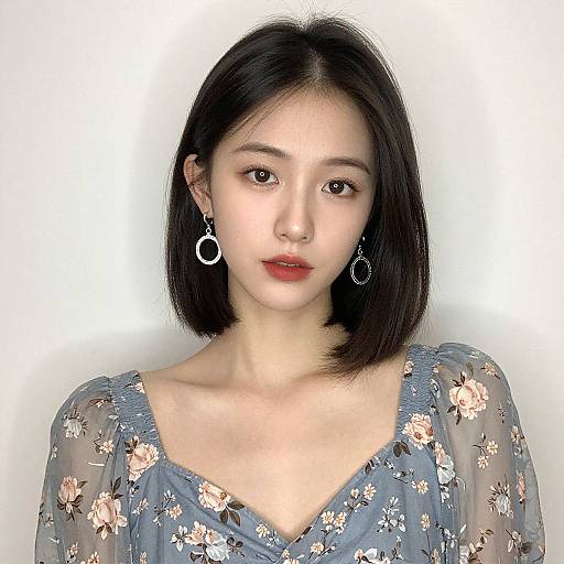 Realistic Solo Party Portrait