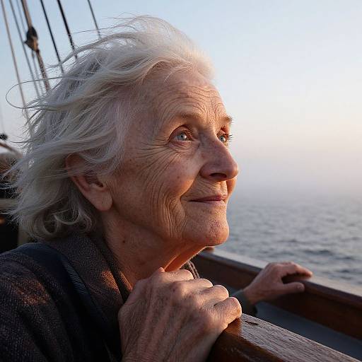 Weathered Sea Adventurer's Portrait