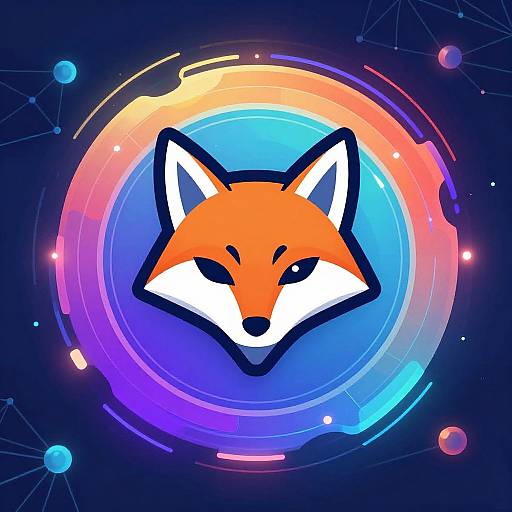 Futuristic GitLab Fox Avatar