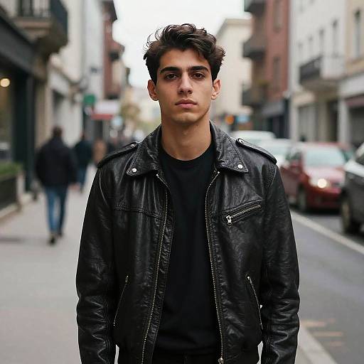 Moody Urban Street Portrait