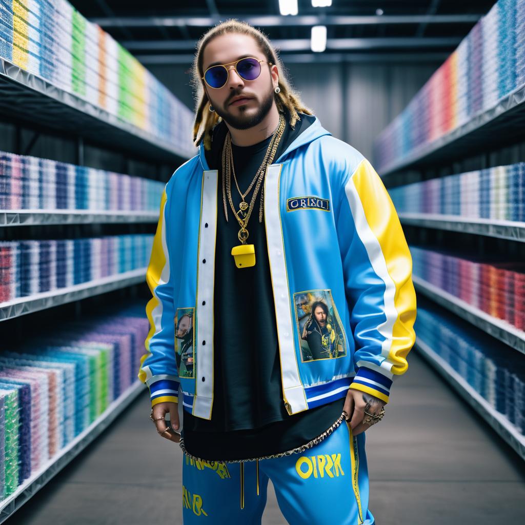 Post Malone in Orichi Streetwear Collection