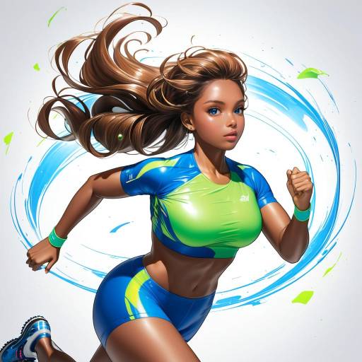 Curvy Athlete in Sporty Vibes Curvy Athlete in Sporty Vibes