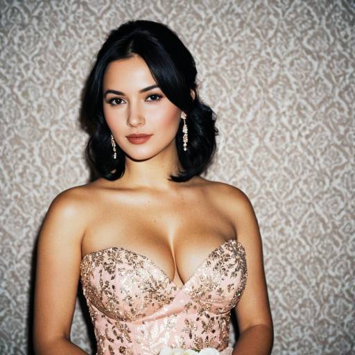Elegant Rose Gold Wedding Guest Attire