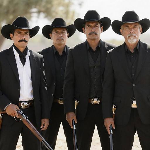 Cowboys in Suits: A Unique Standoff