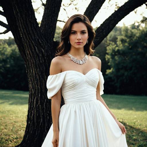 Elegant Outdoor Dress Party Scene