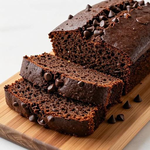 Decadent Dark Chocolate Zucchini Bread