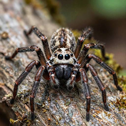 Hyper-Realistic Close-Up Spider Art