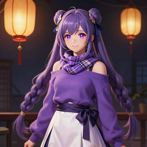 Realistic Masterpiece of Keqing from Genshin Impact