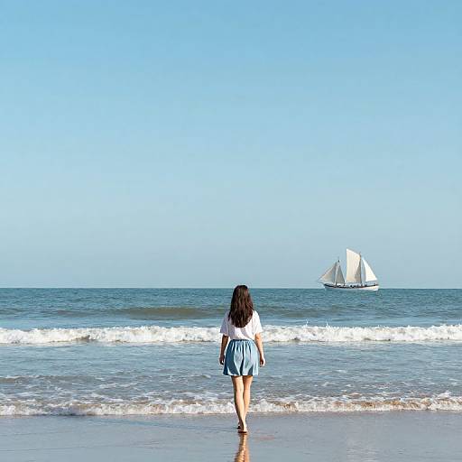 Yearning by the Ocean Shore