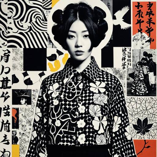 Georges Braque Meets Visual Kei Collage