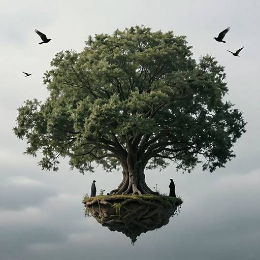 Ancient Tree Sanctuary in Sky