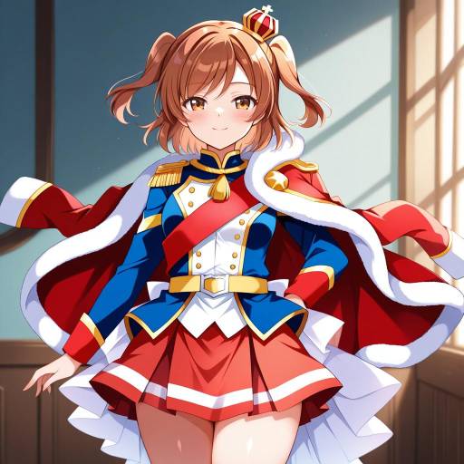 Illustration of Aijou karen, shoujo kageki revue starlight in the style of Ichiyou moka