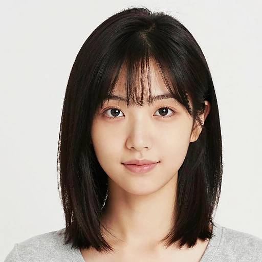 Portrait of Young Asian Woman