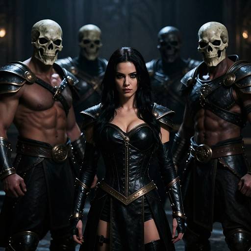 Gothic Dark Fantasy Movie Scene