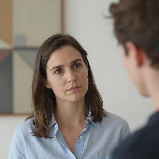 Serious Conversation Between Two Adults