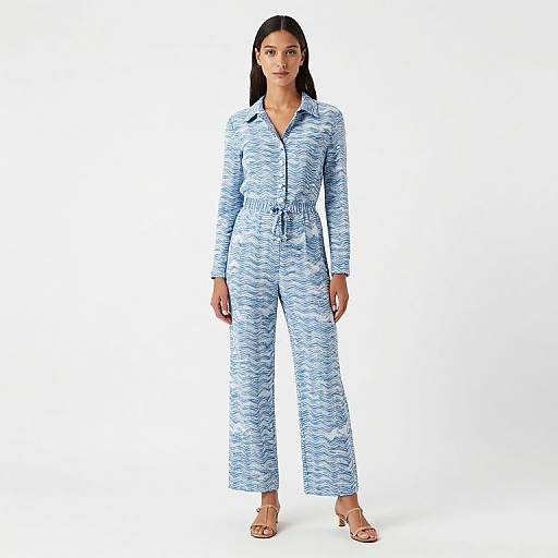 Stylish Taylor Jumpsuit in Blue