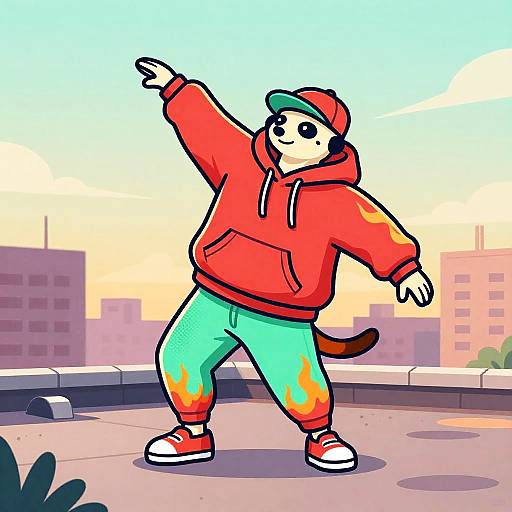 Turbo-Charged Meerkat Breakdancer
