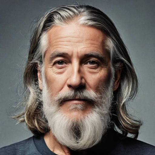 Realistic Portrait of an Older Man