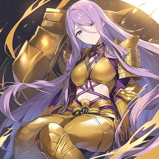 Illustration of Hachisuka kotetsu, touken ranbu in the style of Kuronyan