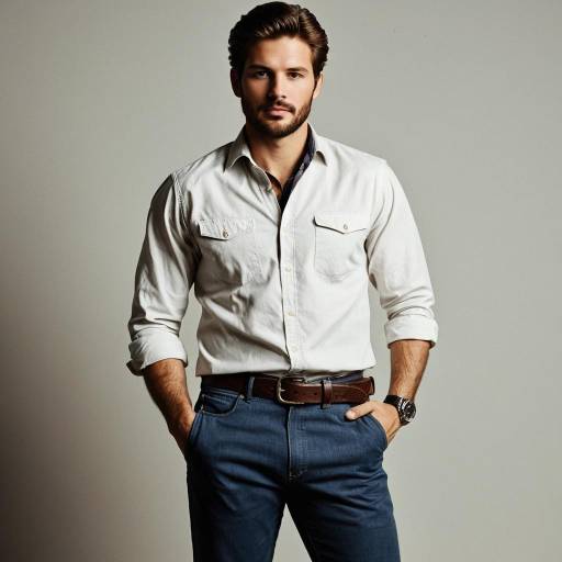 Stylish Male Outfit with Realistic Details