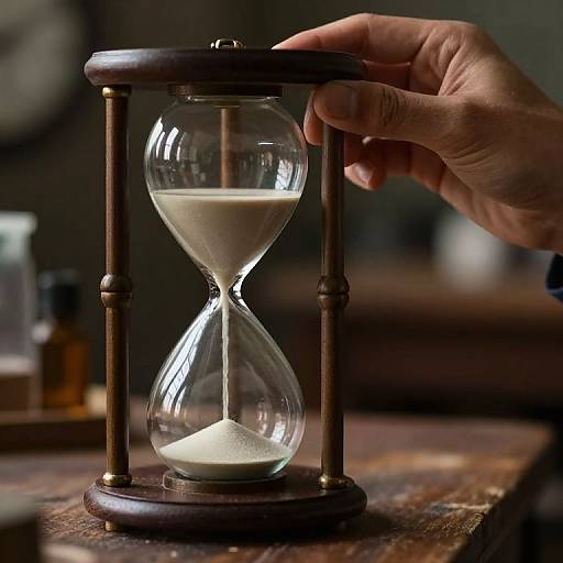 Dream-Logic Liquid Light Hourglasses