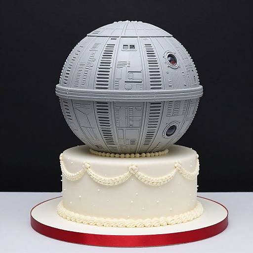 Death Star Wedding Cake Masterpiece