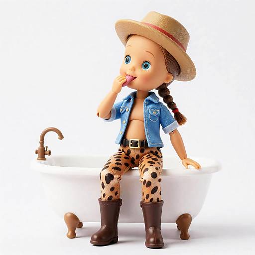 Ultra-Realistic Dollhouse Scene